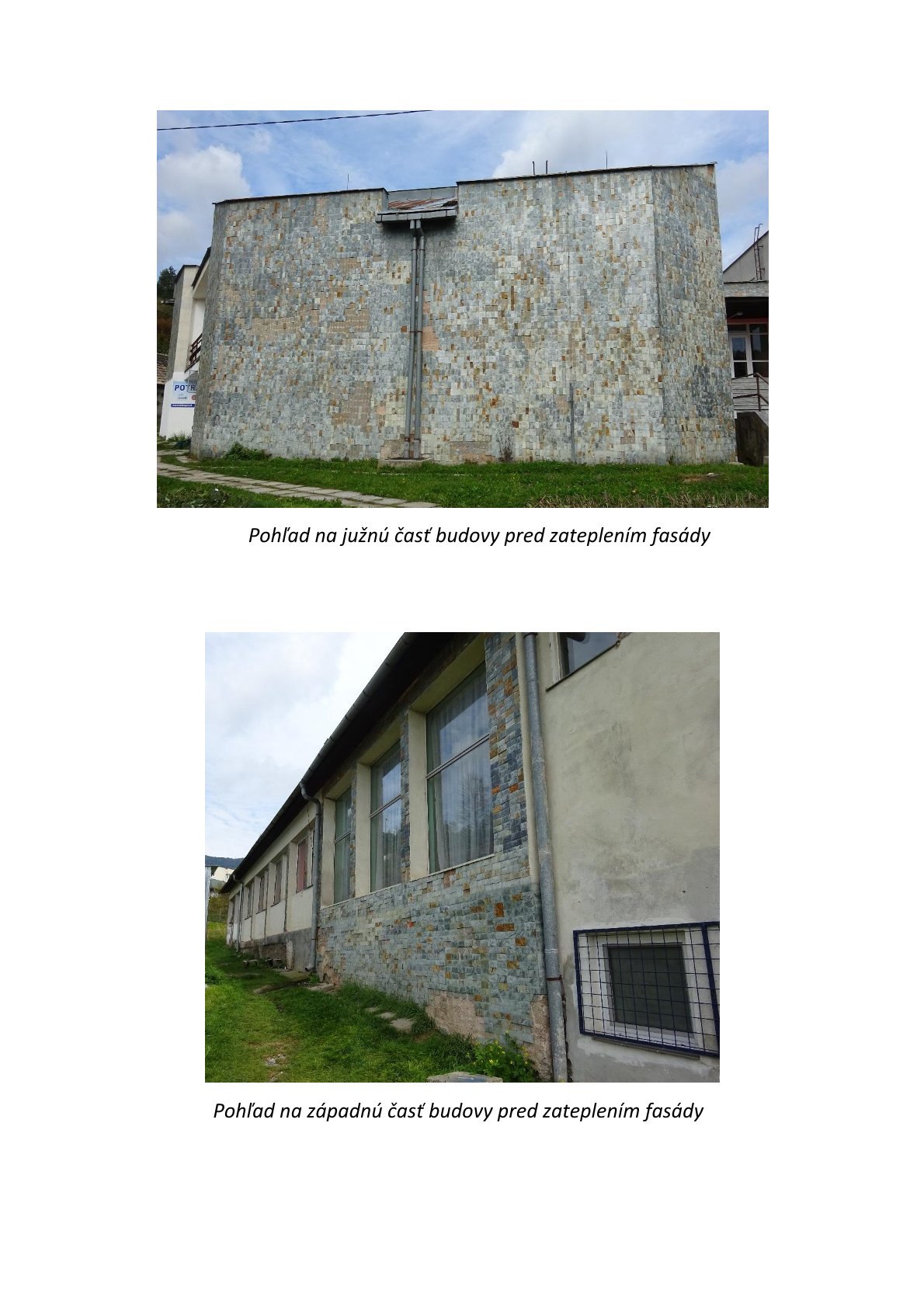 Zateplenie budovy OcÚ a DSaK Helcmanovce 2019 - 2020 - Zateplenie fasády 2